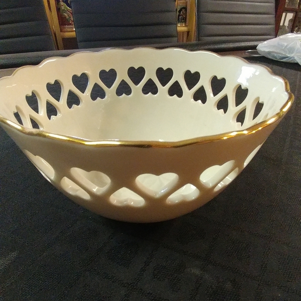 Lenox Heart Bowl/Candy Dish
